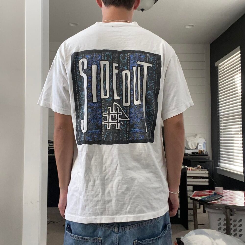 Sideout Men's White T-shirt